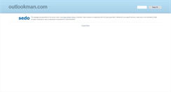 Desktop Screenshot of outlookman.com